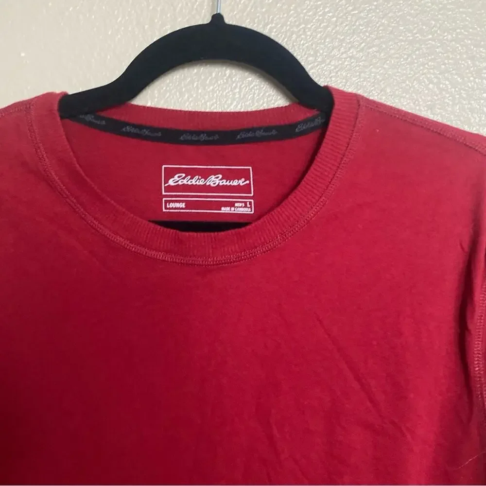 Eddie Bauer‎ Red T Shirt Size Large